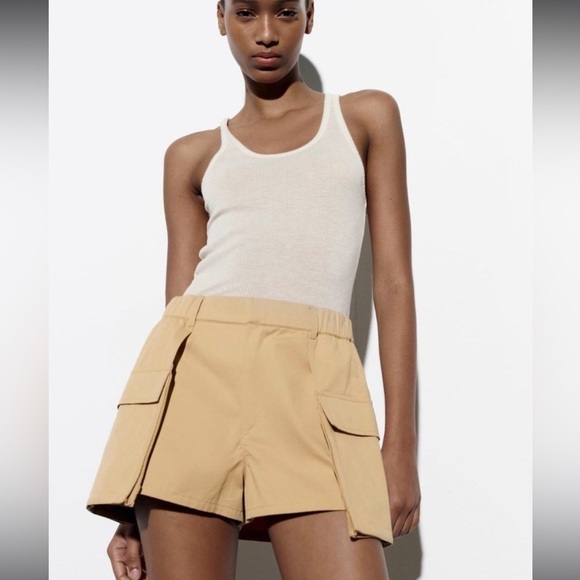 ZARA CARGO SKORT - NWT - Picture 3 of 6